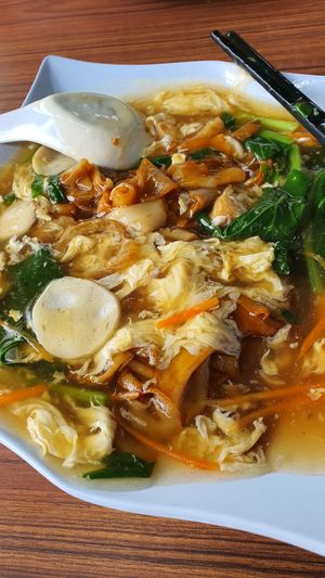 Hor fun at Zi Zai Vegetarian 自在齋 - Tampines in East Singapore