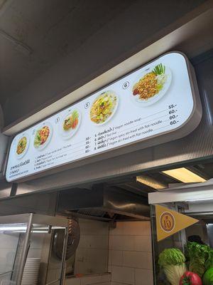  at Vegetarian Food Stall - Jewelry Trade Center in Bangkok