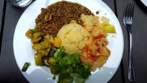 Daily plate at Makro 1 in Vienna