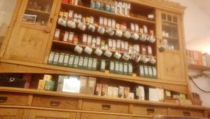 Tea shelf at Makro 1 in Vienna