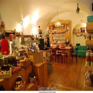 inside the restaurant at Makro 1 in Vienna