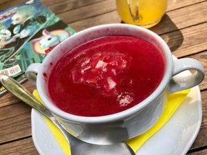 soup at Makro 1 in Vienna