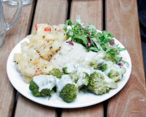 Example for the daily menu.  at Makro 1 in Vienna