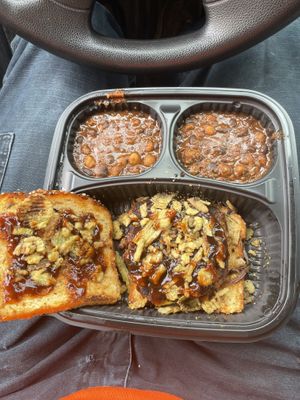 The jalapeño burger meal was on a whole different level fried jalapeños set it off. The black bean and chick pea curry was an awesome side as well   at The Cul De Sac Kitchen in Indianapolis