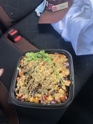 Vegan nachos at The Cul De Sac Kitchen in Indianapolis