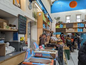  at The Castle Cafe in North London