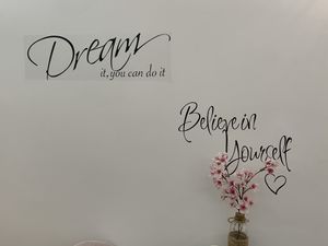 Decoration at Healthy Lounge in Antibes