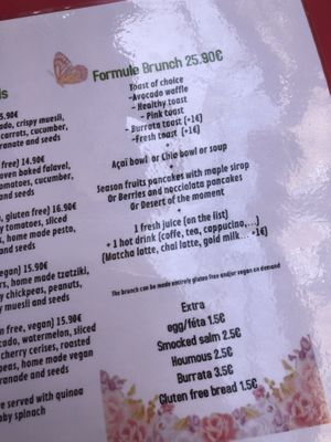 Brunch can be served vegan, too   at Healthy Lounge in Antibes