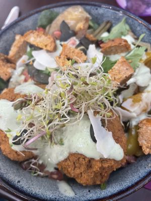 Not chicken bowl  at Healthy Lounge in Antibes