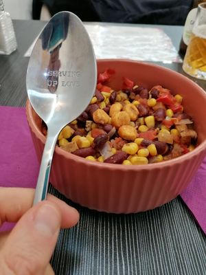 Chilli sin Carne at Healthy Lounge in Antibes