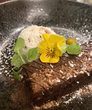 Brownie at Namaste@OMNOM in North London