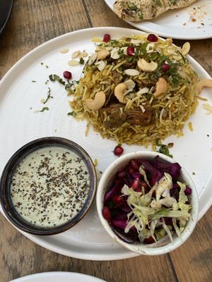 Rice dish  at Namaste@OMNOM in North London