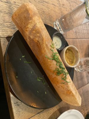 Masala dosa   at Namaste@OMNOM in North London
