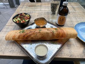 Kachumber & Masala Dosa  at Namaste@OMNOM in North London