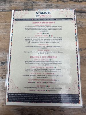   at Namaste@OMNOM in North London