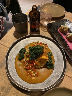 Jackfruit rösti at Namaste@OMNOM in North London