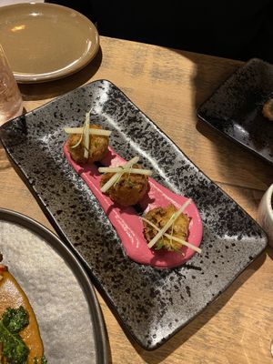 Palm hearts at Namaste@OMNOM in North London