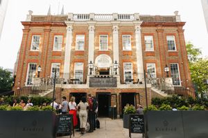 The view from the station.  at Kindred in West London