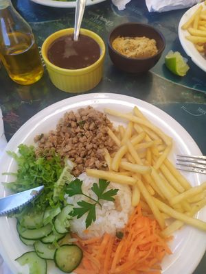 Pf por 17 reais com pts e feijão de acompanhamento at Casa da Dona Santa in Bombinhas