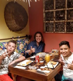 Ambiente aconchegante at Casa da Dona Santa in Bombinhas