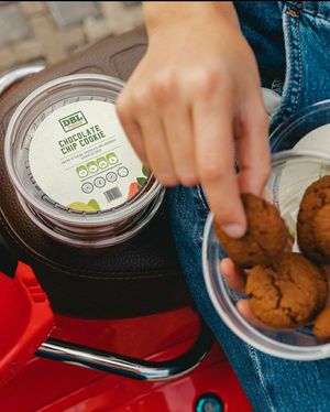 Chocolate chip cookie at DBL Market in Santo Domingo