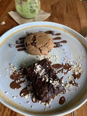 Brownie and cookie  at DBL Market in Santo Domingo