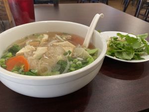 Vegan Phó at Pho Photastic in Vero Beach