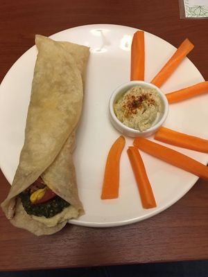 Picadita falafel at Sol y Rocio in Cuenca