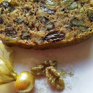 Cake vegano zanahoria at Sol y Rocio in Cuenca