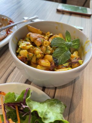 Mac n cheese 🤤 😍 at Alice & Friends' Vegan Kitchen in Chicago