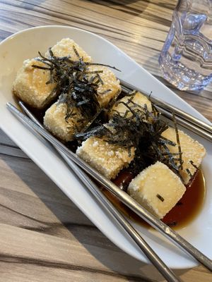 Agedashi Tofu - WOW! at Alice & Friends' Vegan Kitchen in Chicago