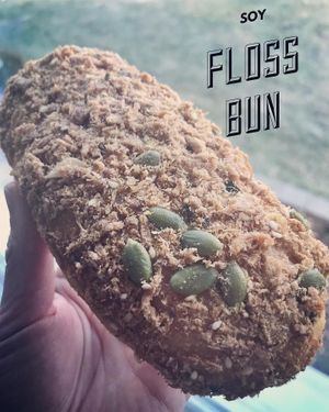 Soy Floss Bun at Alice & Friends' Vegan Kitchen in Chicago