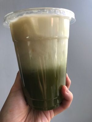 Matcha Latte  at Alice & Friends' Vegan Kitchen in Chicago