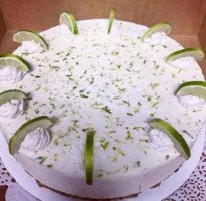 Whole Keylime Pie  at Alice & Friends' Vegan Kitchen in Chicago