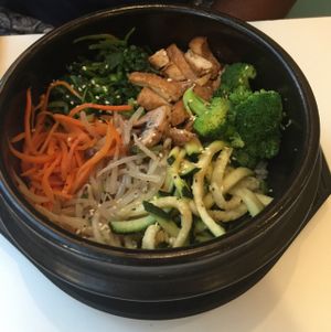 Bi Bim Bob at Alice & Friends' Vegan Kitchen in Chicago