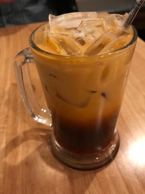 Thai Iced Tea at Alice & Friends' Vegan Kitchen in Chicago