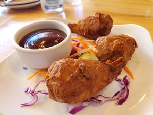 Wings at Alice & Friends' Vegan Kitchen in Chicago