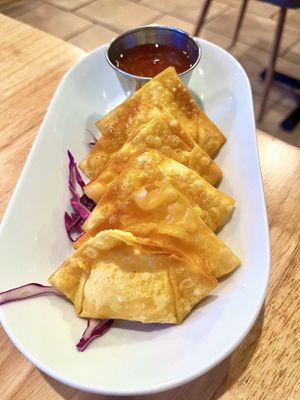 Crab Rangoon   at Alice & Friends' Vegan Kitchen in Chicago