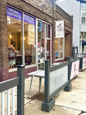 Storefront   at Alice & Friends' Vegan Kitchen in Chicago