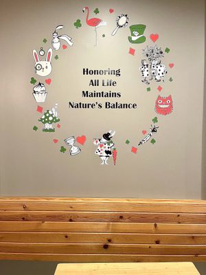 Mural   at Alice & Friends' Vegan Kitchen in Chicago