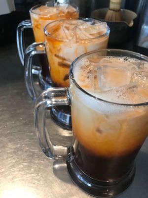 Thai Iced Tea at Alice & Friends' Vegan Kitchen in Chicago