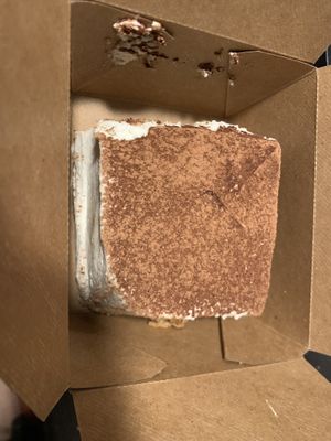 Tiramisu (super good!)  at Alice & Friends' Vegan Kitchen in Chicago