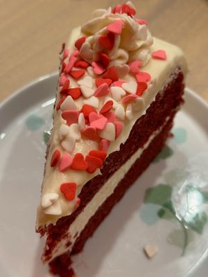 Red Velvet Cake at Alice & Friends' Vegan Kitchen in Chicago