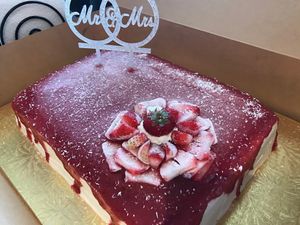 Strawberry Shortcake at Alice & Friends' Vegan Kitchen in Chicago