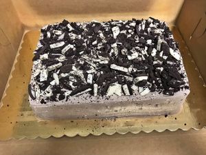 Oreo Tres Leches Cake at Alice & Friends' Vegan Kitchen in Chicago