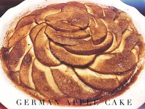 German Apple Cake at Alice & Friends' Vegan Kitchen in Chicago