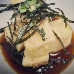 Agedashi Tofu at Alice & Friends' Vegan Kitchen in Chicago