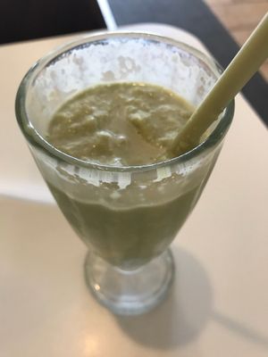 Have to try the Green Tea Shake - Amazing! at Alice & Friends' Vegan Kitchen in Chicago