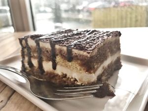 Tiramisu at Alice & Friends' Vegan Kitchen in Chicago