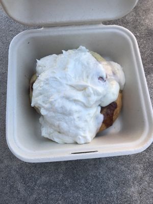 Old Skool roll at Cinnaholic  in Cary